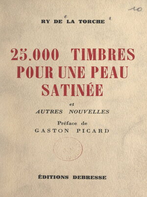 cover image of 25 000 timbres pour une peau satinée